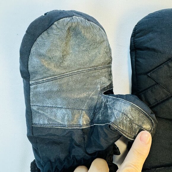 kombi mittens Women Waterguard Leather Palm Sz M Heat Pack Pocket - Picture 2 of 8